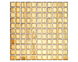 Мозаика керамическая StarMosaic Golden золото 30,25х30,25 см